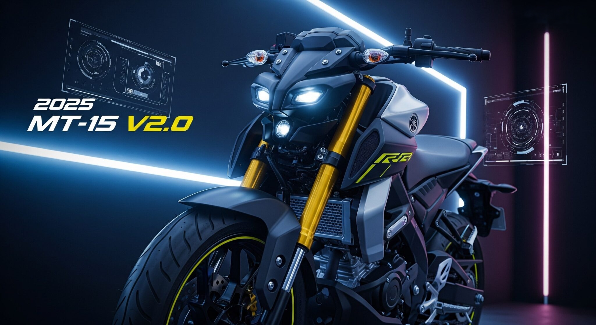 2025 Yamaha MT-15 V2.0 हुई लॉन्च: अब मिलेगा स्मार्ट TFT डिस्प्ले और नए फीचर्स, कीमत जानकर चौंक जाएंगे!