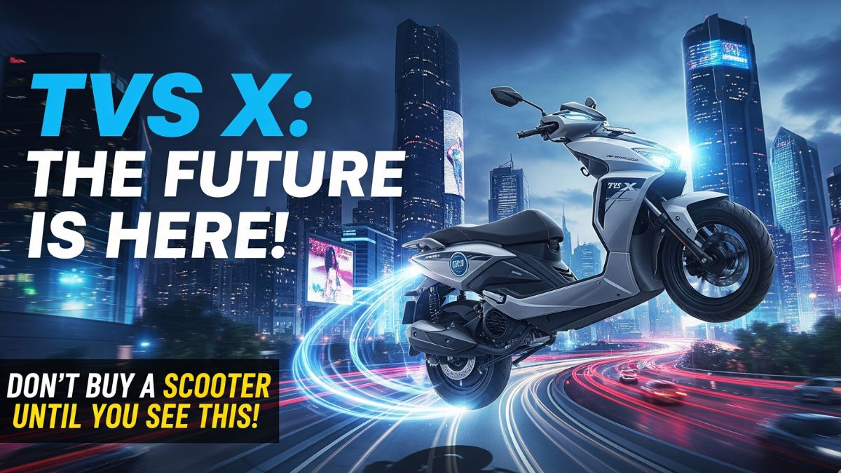 TVS X Electric Scooter