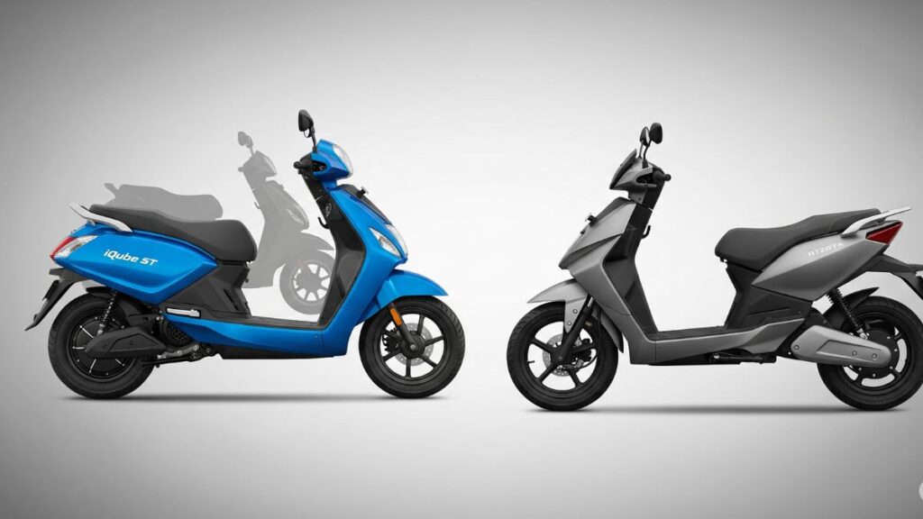 TVS iQube ST Vs Ather Rizta S