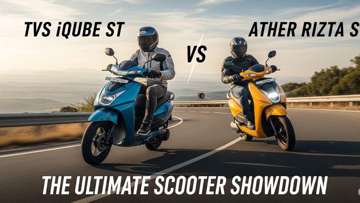TVS iQube ST Vs Ather Rizta S