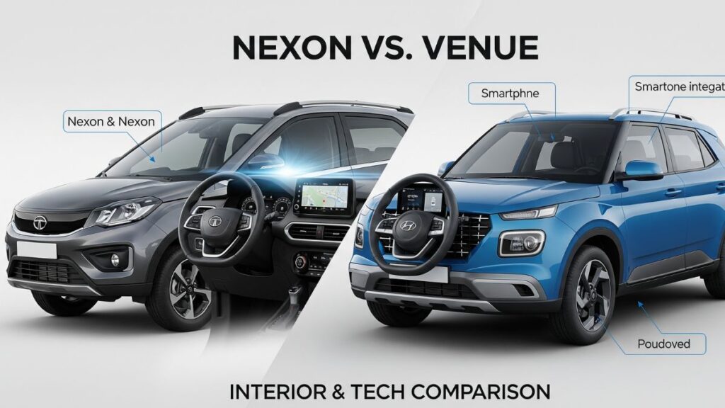 Tata Nexon Vs Hyundai Venue Features
