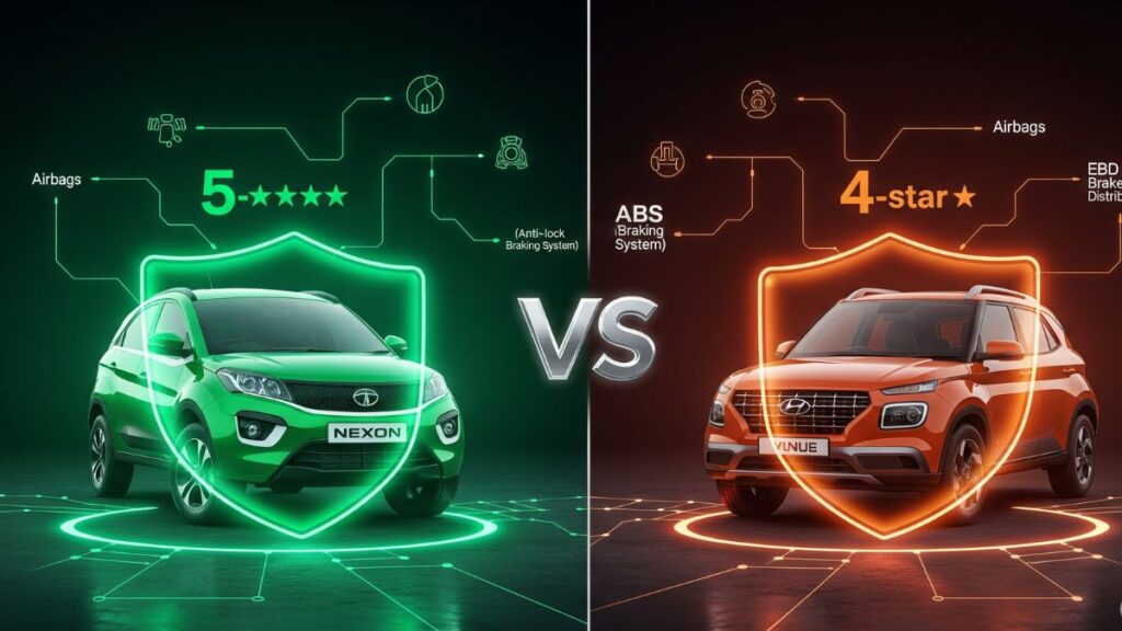 Tata Nexon Vs Hyundai Venue